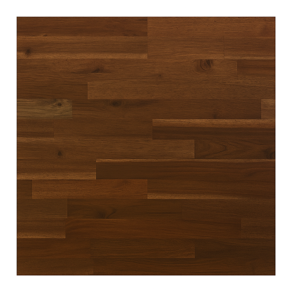 Tischplatte Akazie eckig massiv Echtholz