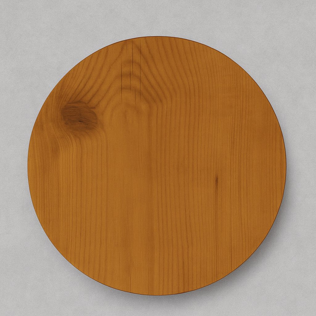 Gastronomie Kunstoff-Tischplatte Holzoptik Melaminbeschichtet