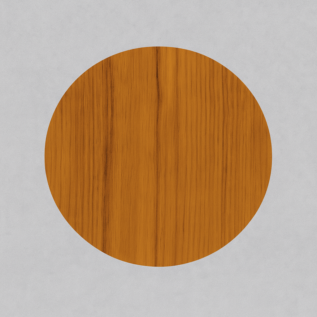 Gastronomie Kunstoff-Tischplatte Holzoptik Melaminbeschichtet